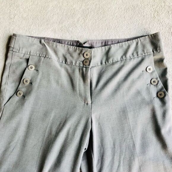 Finity Long Grey Dress Culotte Shorts - Picture 5 of 15